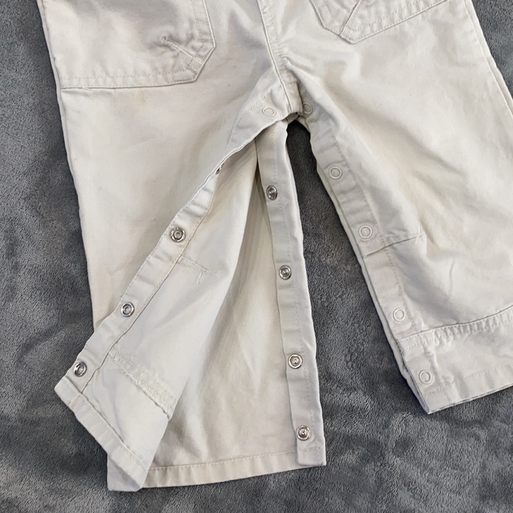 Children’s place Khaki overalls 24T - Picture 5 of 9